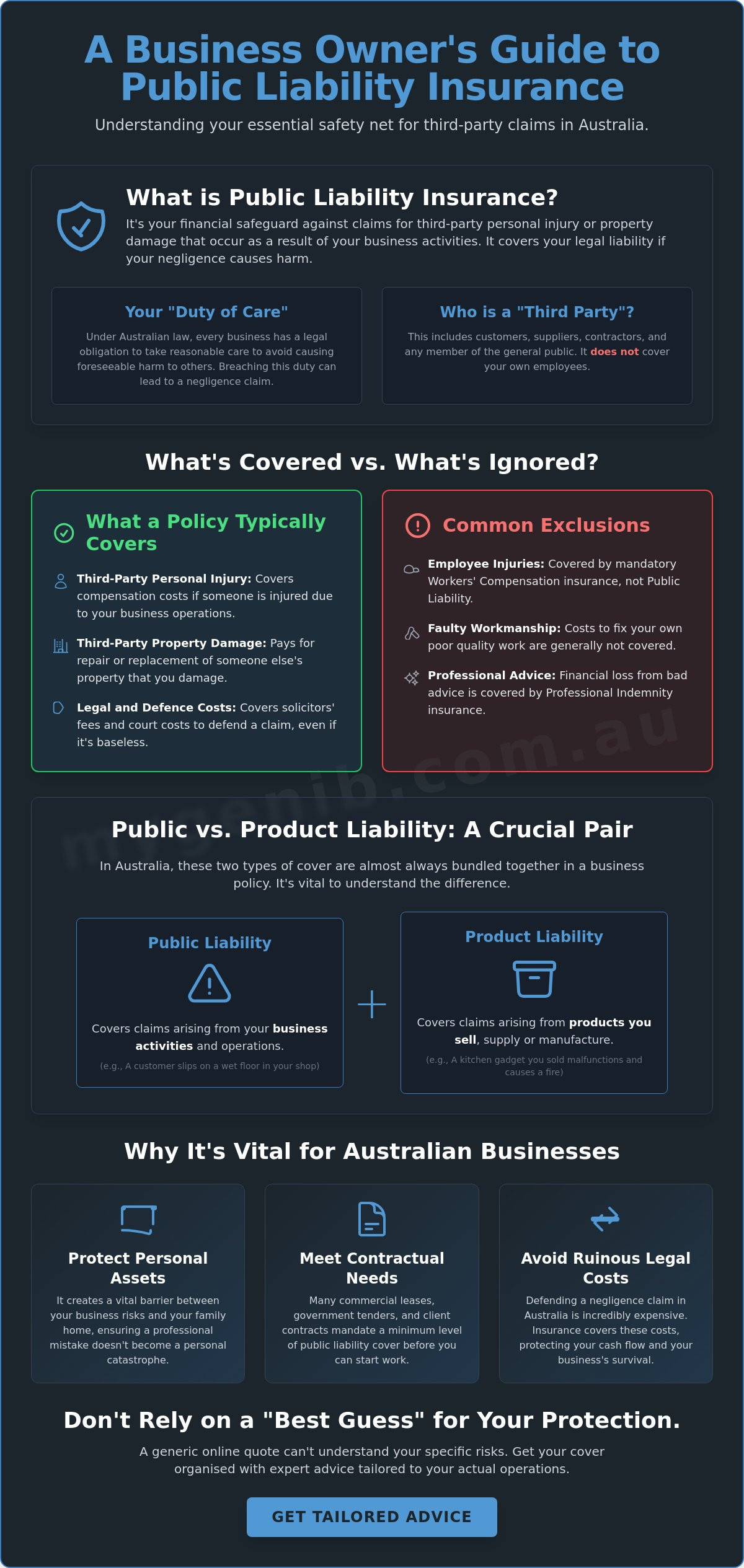 What is Public Liability Insurance? A Clear Guide for Australian Businesses